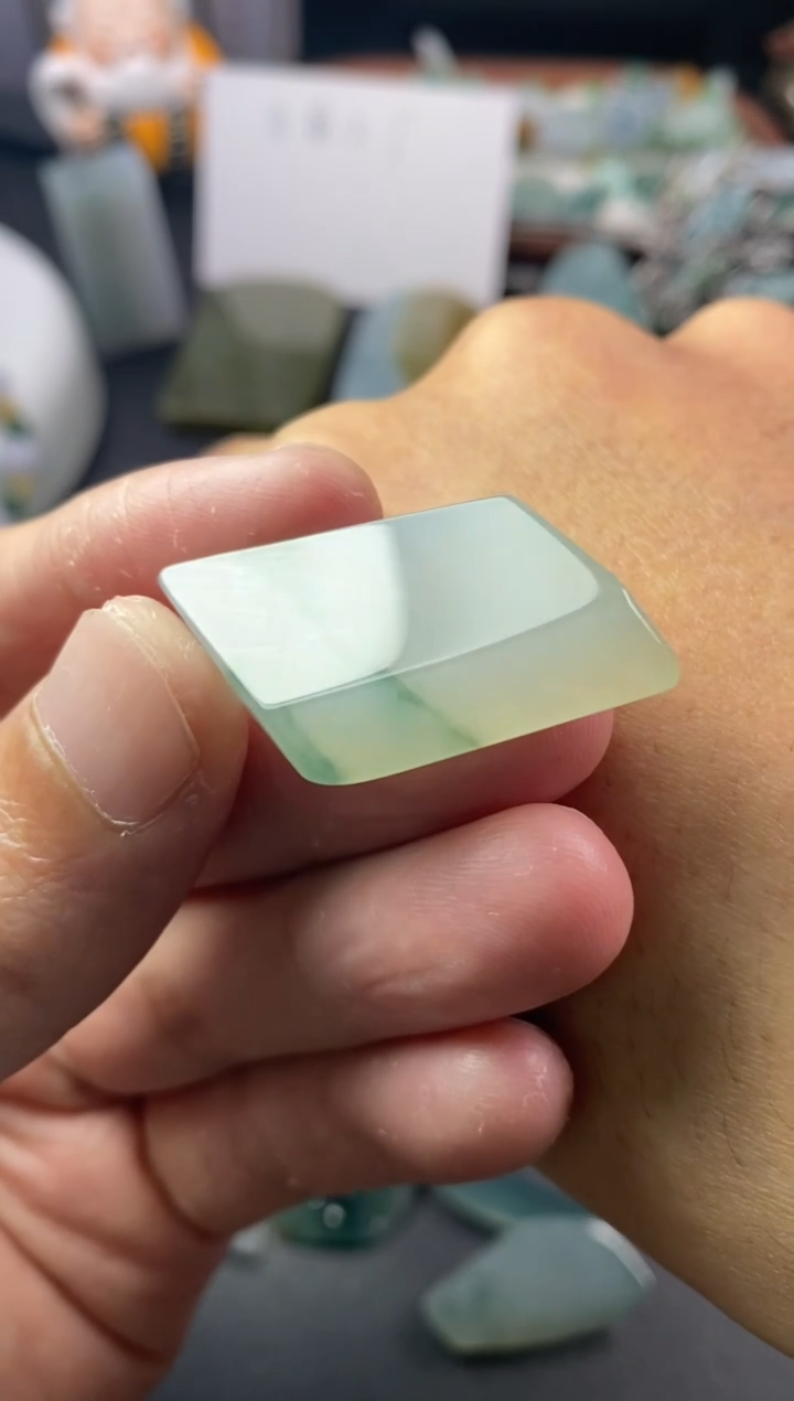 未镶嵌定制翡翠翡翠片料定制未镶嵌12.26-8