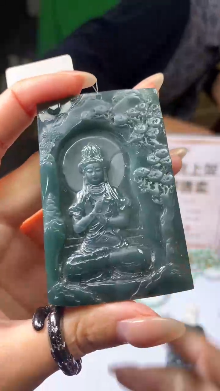 【闪购商品】定制翡翠未镶嵌不退不换CMH1件-A