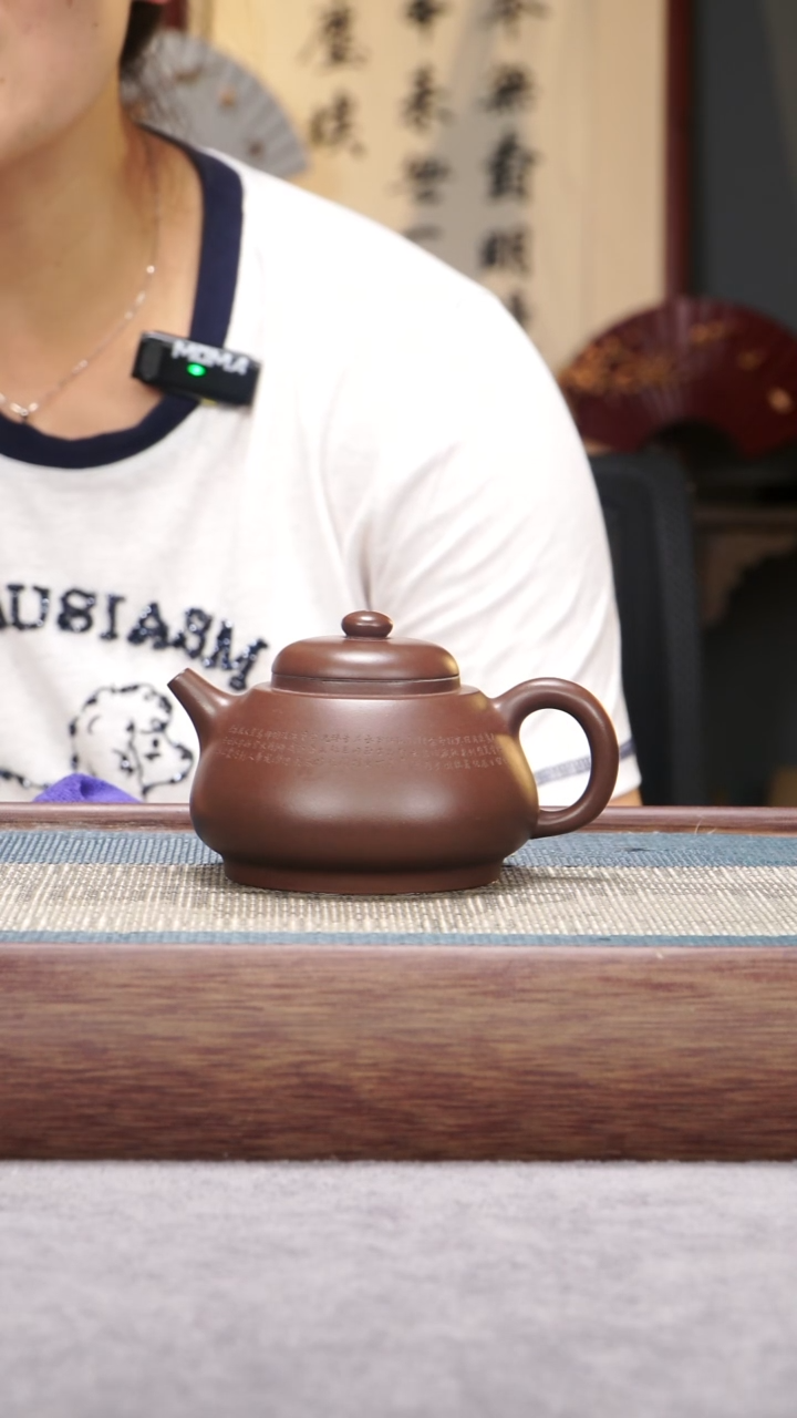 茶壶紫砂底槽青隐圆