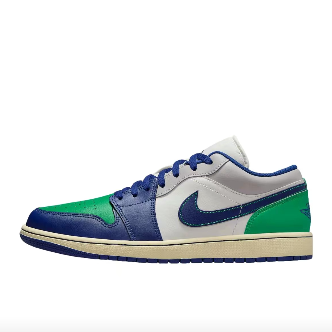 Nike/耐克正品AJ1男款孔雀蓝绿流光风运动休闲舒适板鞋553558-147