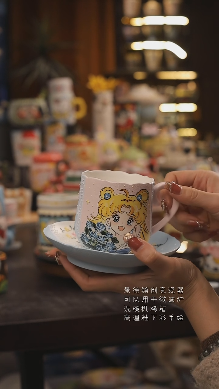 景德镇釉下彩绘设计师款式陶瓷