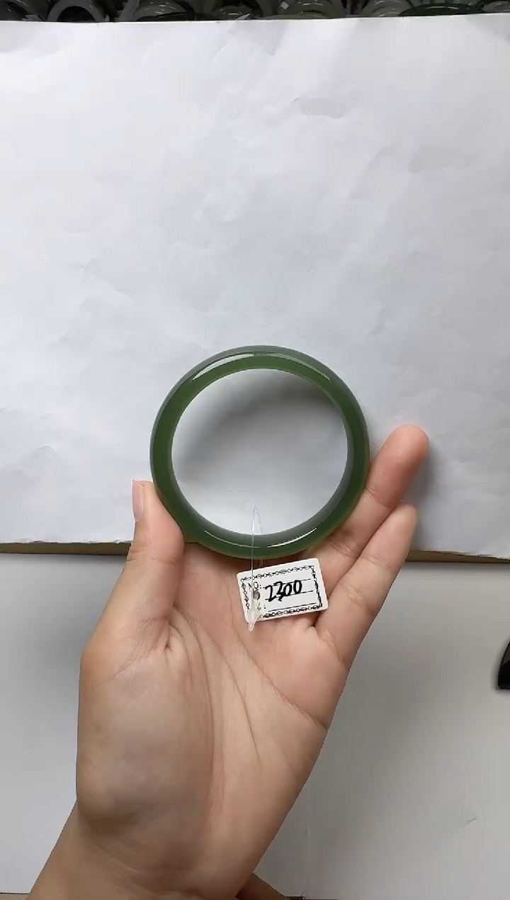 【闪购商品】和田玉手镯未镶嵌53/54圈口YY