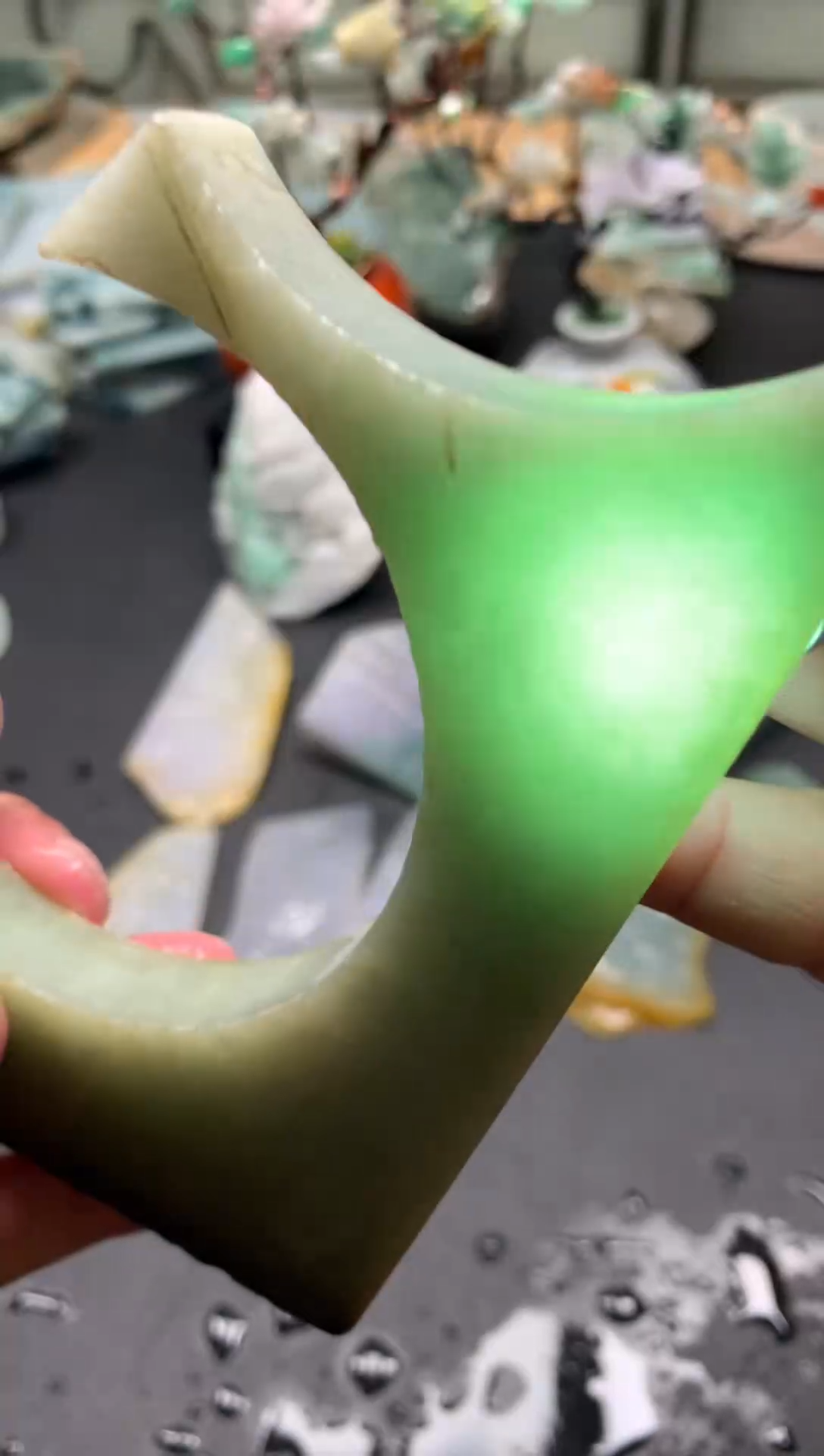 【闪购商品】翡翠颈饰未镶嵌天然翡翠A货6