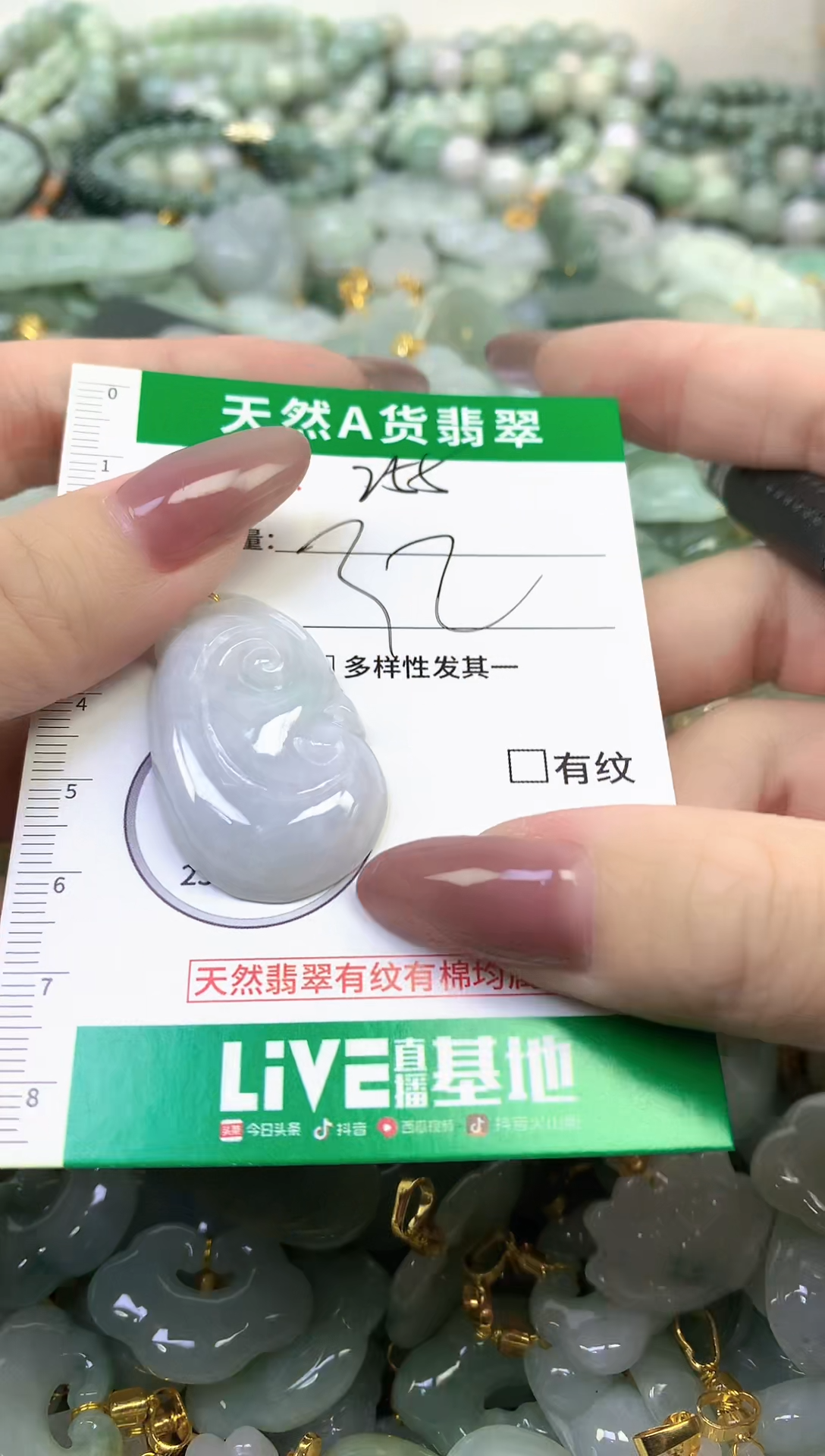 颈饰未镶嵌翡翠纯天然缅甸A货翡翠