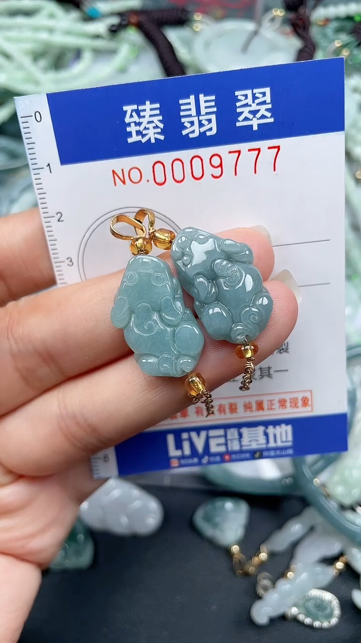 颈饰未镶嵌翡翠.0009777