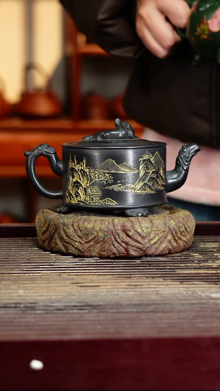 宜兴原矿紫砂壶茶壶宜兴原矿紫砂壶茶壶300C