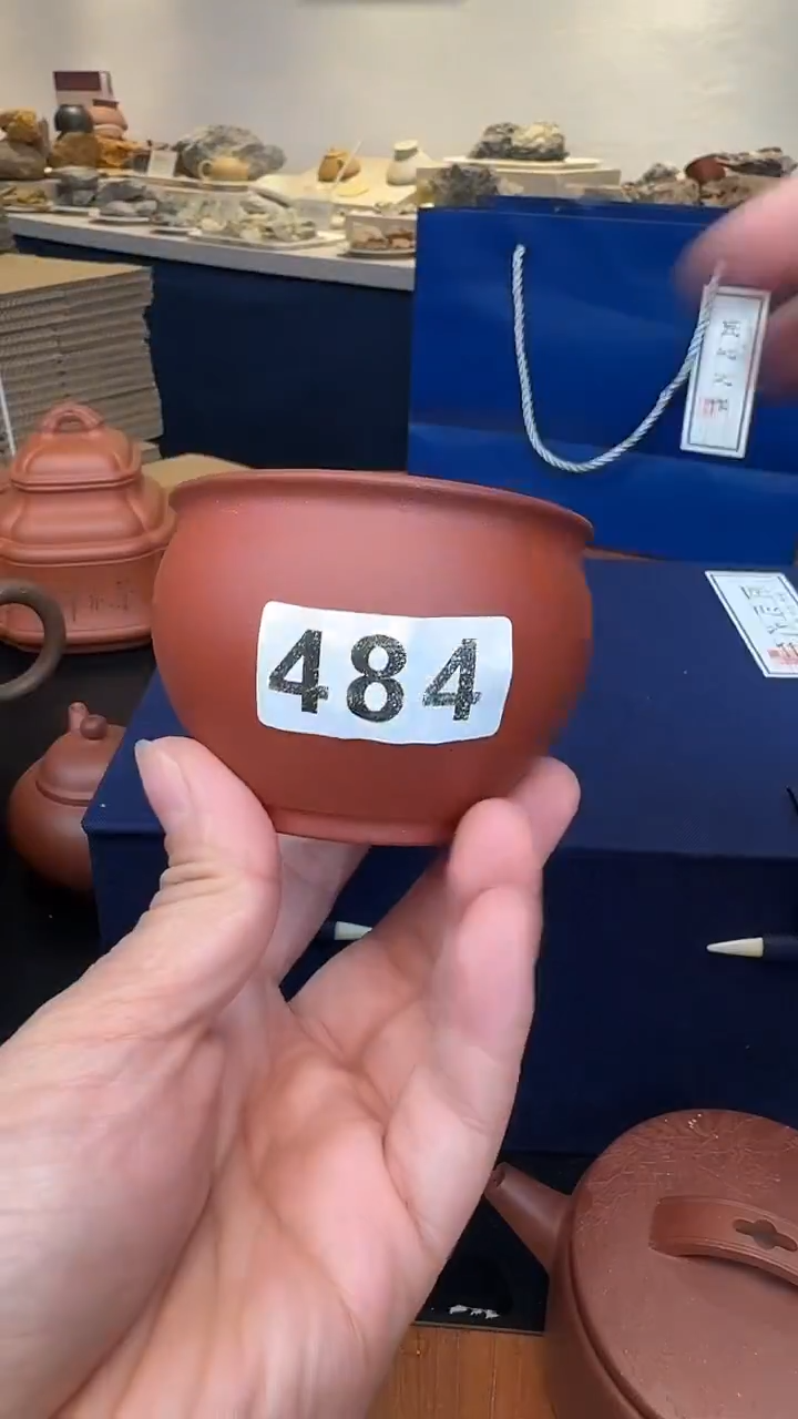 茶壶紫砂风*过484红清水圆融杯