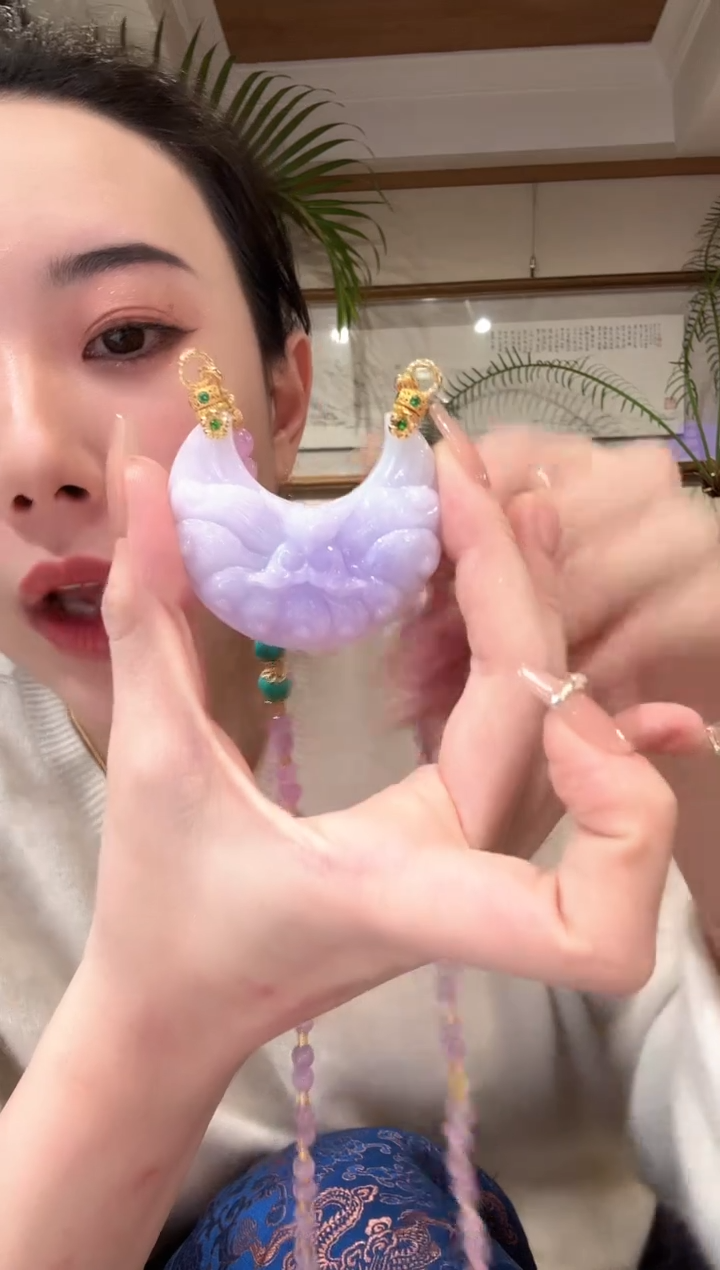 【闪购商品】翡翠颈饰未镶嵌国风