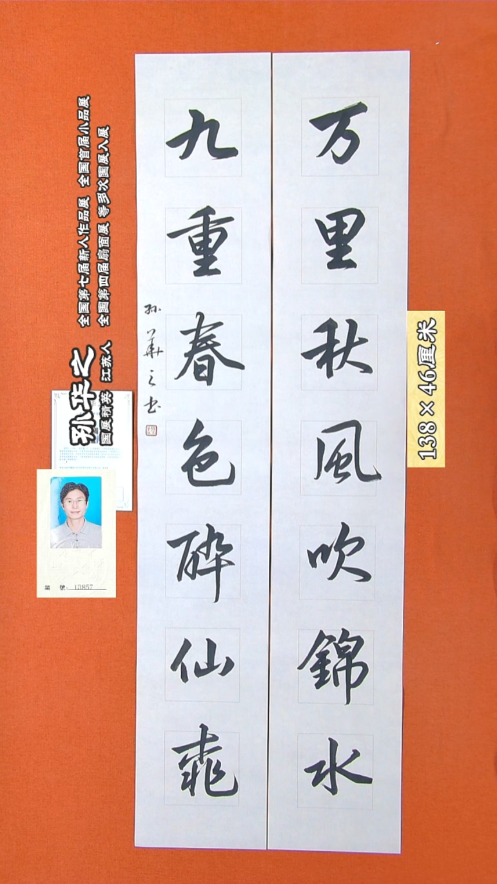 书法109R孙华之书法作品