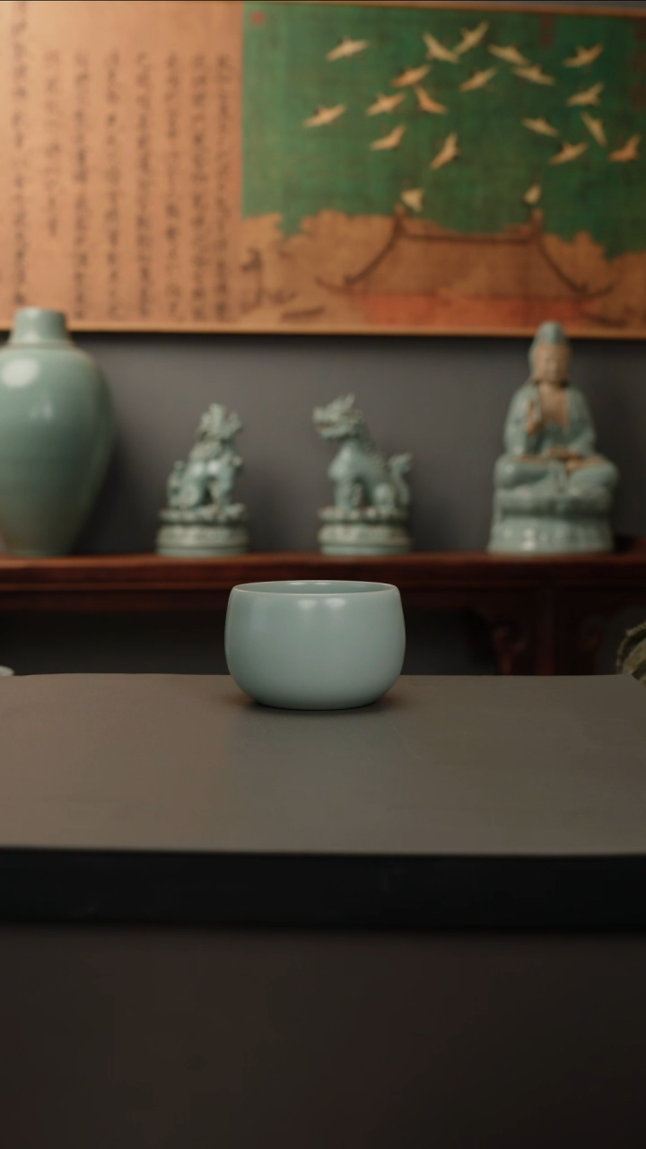 【闪购商品】杯仿古釉原矿 龙蛋