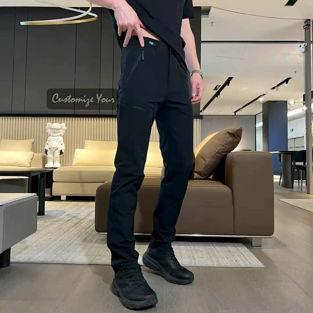 【NN_冲锋裤】新款男士户外冲锋裤软壳裤直筒裤子男款