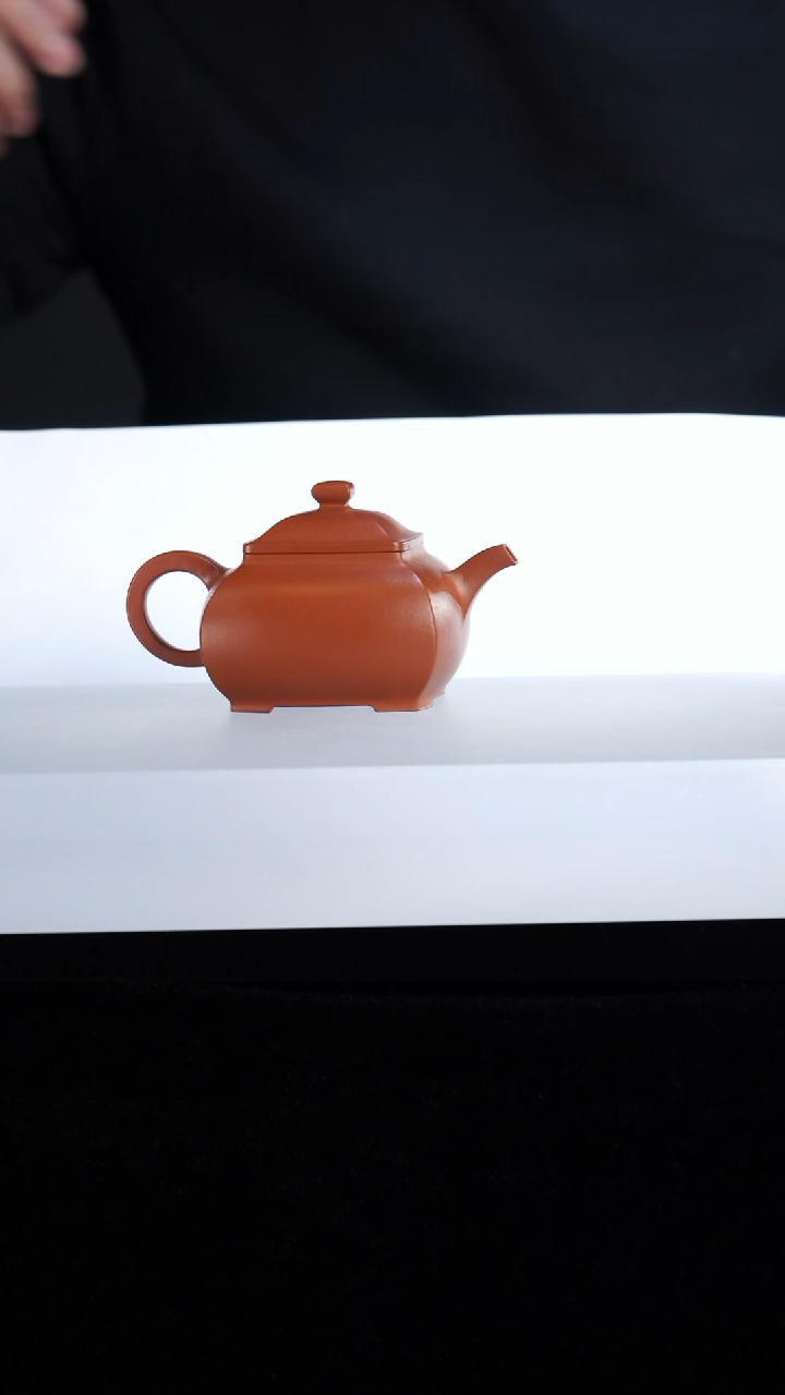 【闪购商品】紫砂茶壶朱泥四方