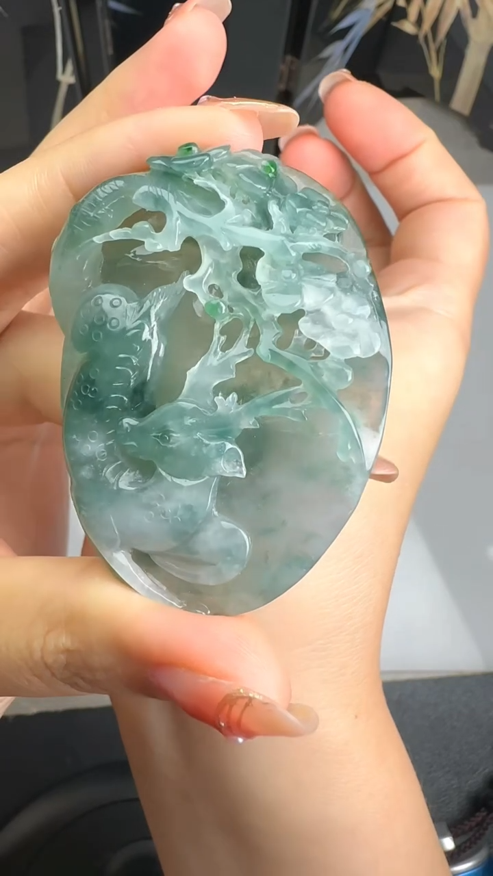 翡翠未镶嵌颈饰JJD0613101