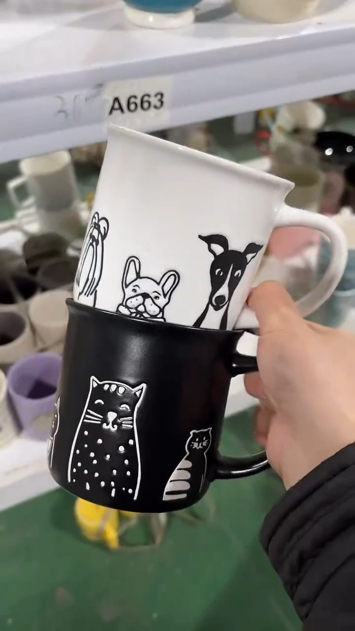 【闪购商品】家湖高温陶瓷杯 微瑕