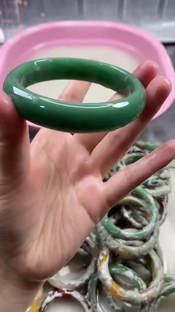 石英质玉手镯未镶嵌23 6667