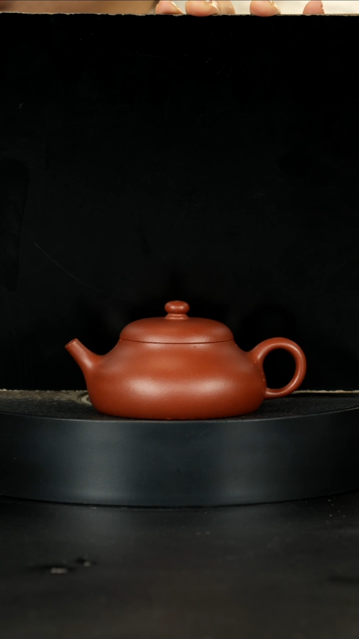 【闪购商品】紫砂茶壶精挑全红降坡静乐