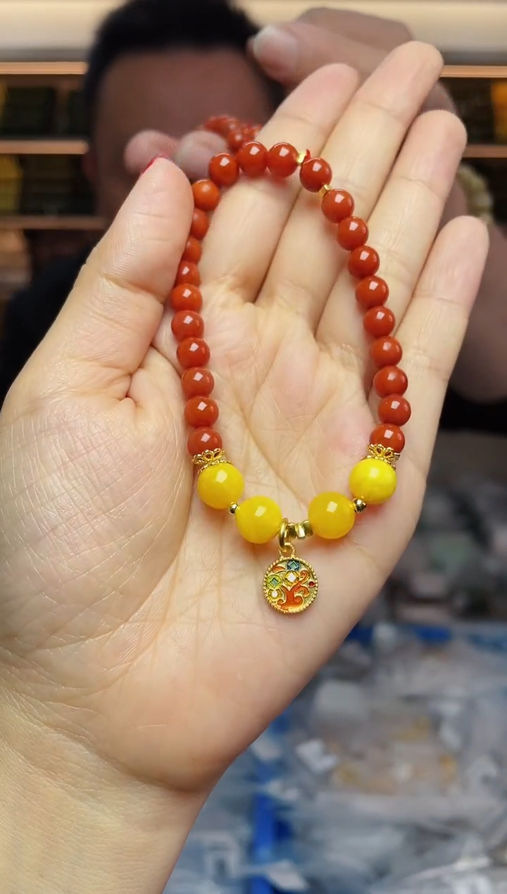 【闪购商品】南红玛瑙·未镶嵌多样性发一件