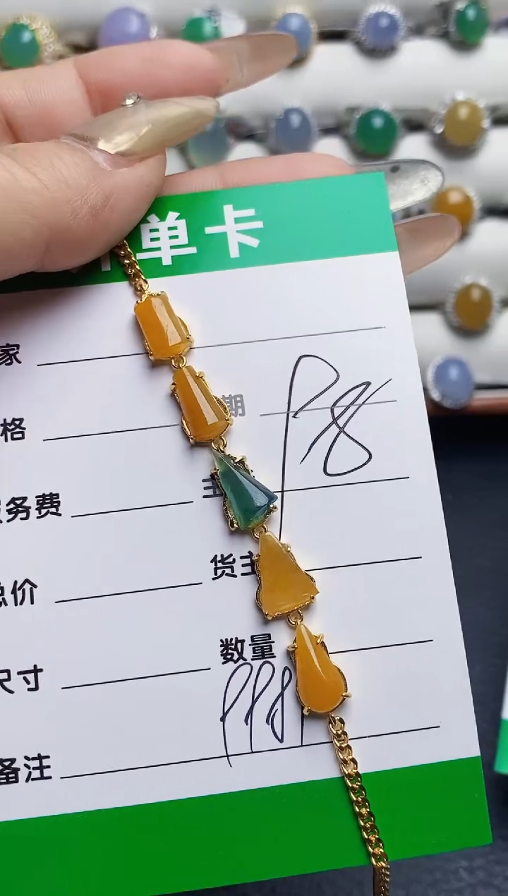 银S925镶嵌戒指翡翠9981