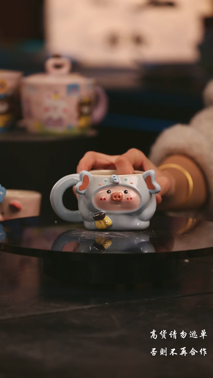 陶瓷景德镇可爱设计师款陶瓷 