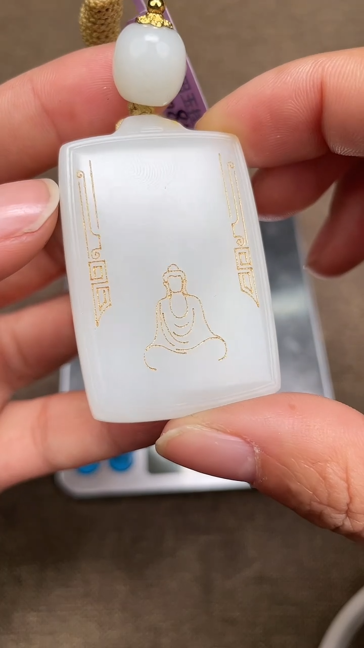 颈饰未镶嵌和田玉1.4XT多样性拍一发一68