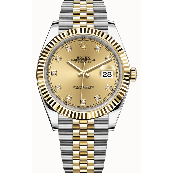 99新 Rolex/劳力士 老佛爷/劳力士126333/自动/22年全套/41mm