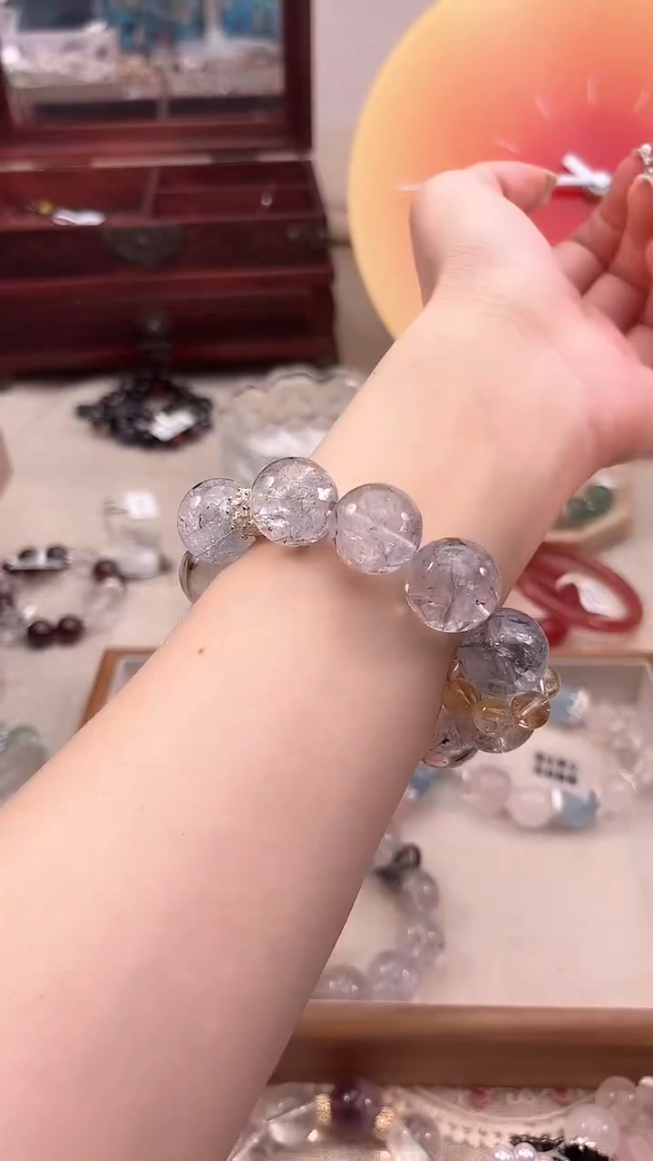 【闪购商品】水晶手链未镶嵌多样性发货发其一颜色微差
