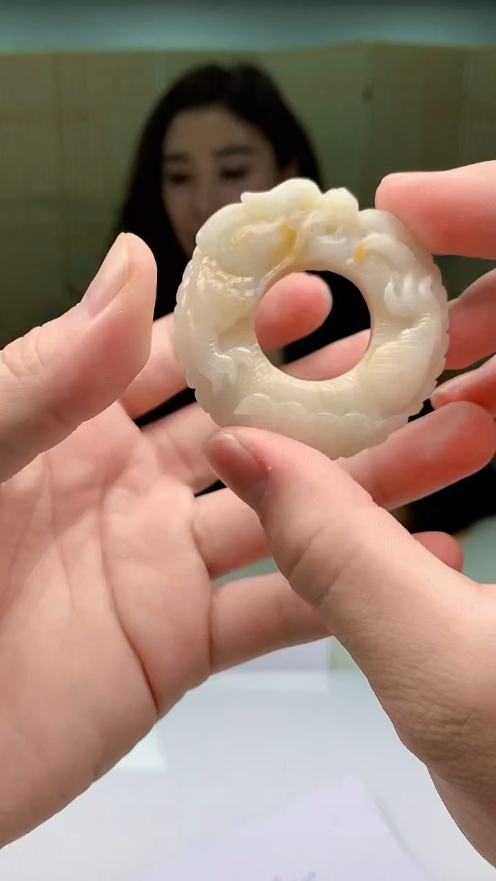 【闪购商品】定制翡翠未镶嵌4829bb-毛货挂件28