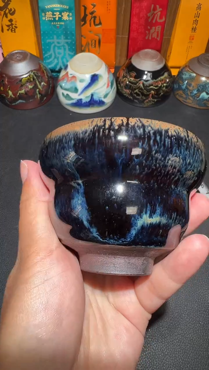 茶盏 茶盏建窑建盏茶盏265
