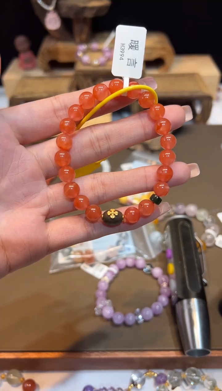 未镶嵌手链南红玛瑙手饰@@H3994
