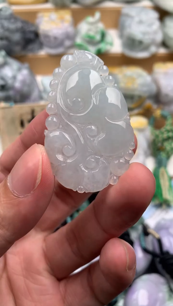 吊坠(不含链)未镶嵌翡翠1