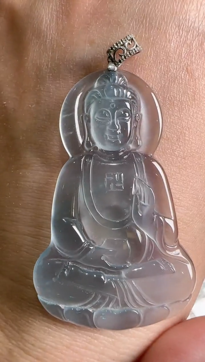 【闪购商品】翡翠吊坠(不含链)18K金镶嵌··多样性发货