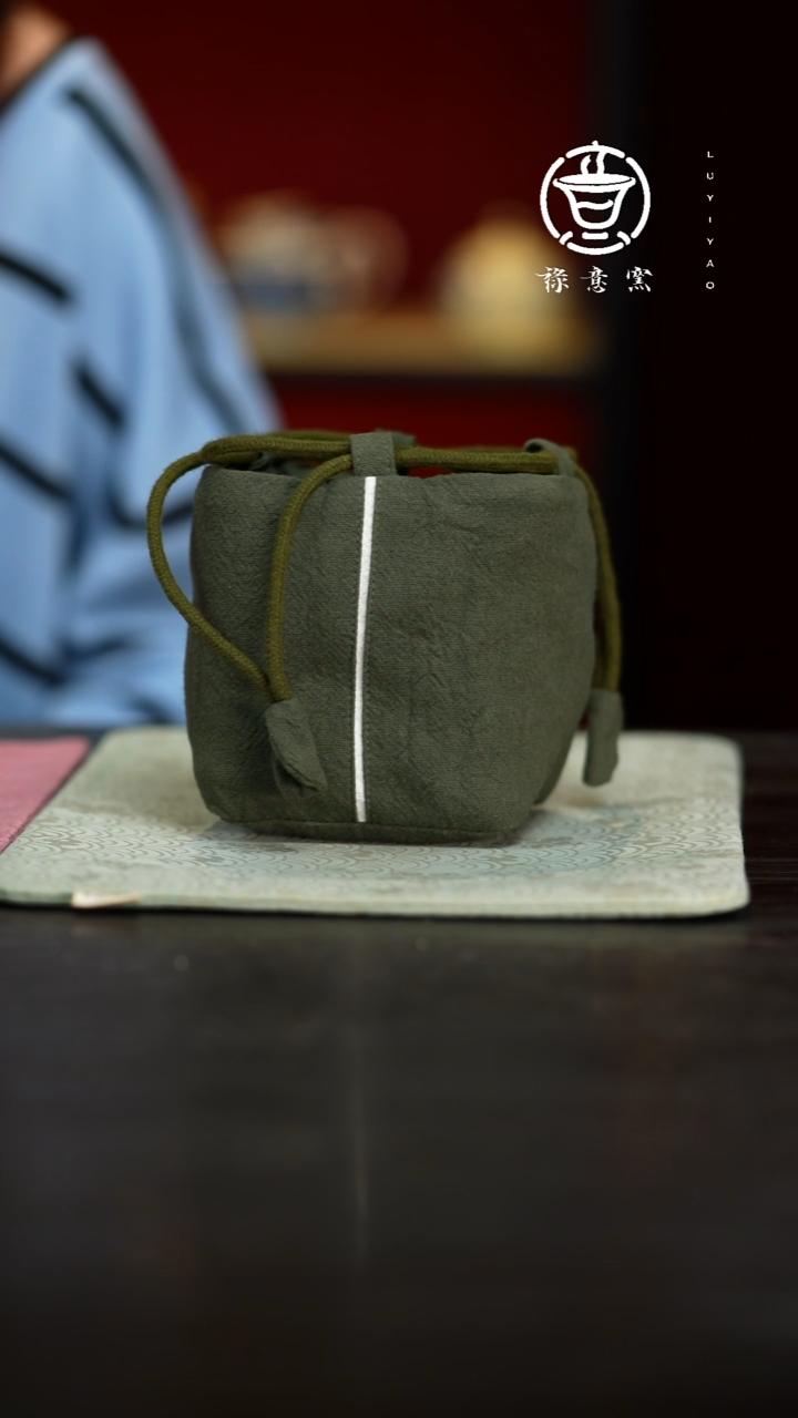 禄意窑棉茶包绿色