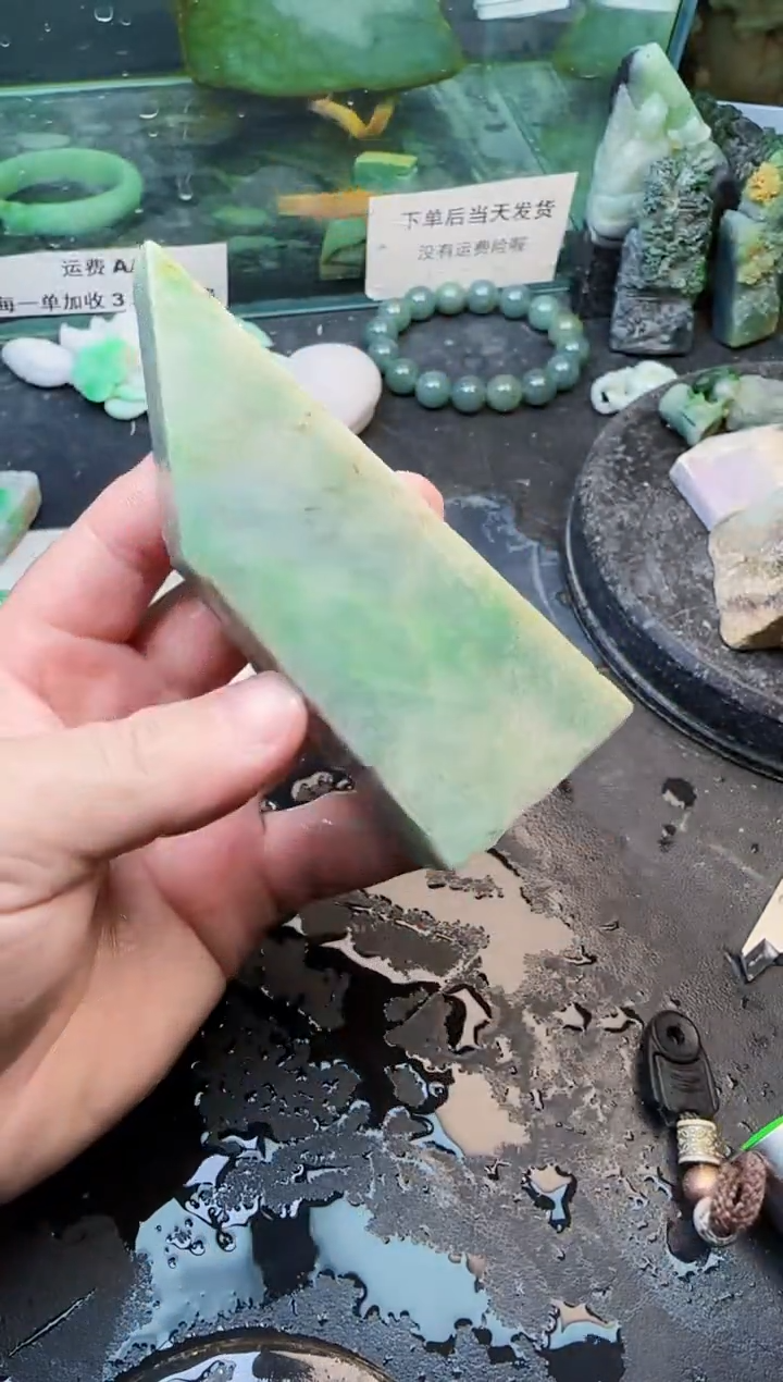 翡翠未镶嵌颈饰天然翡翠033