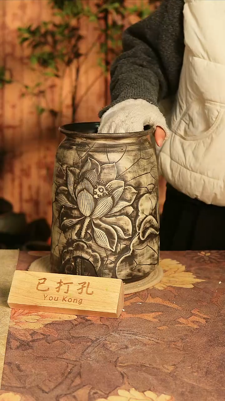 陶瓷21-386高度27口径15已打孔误差2