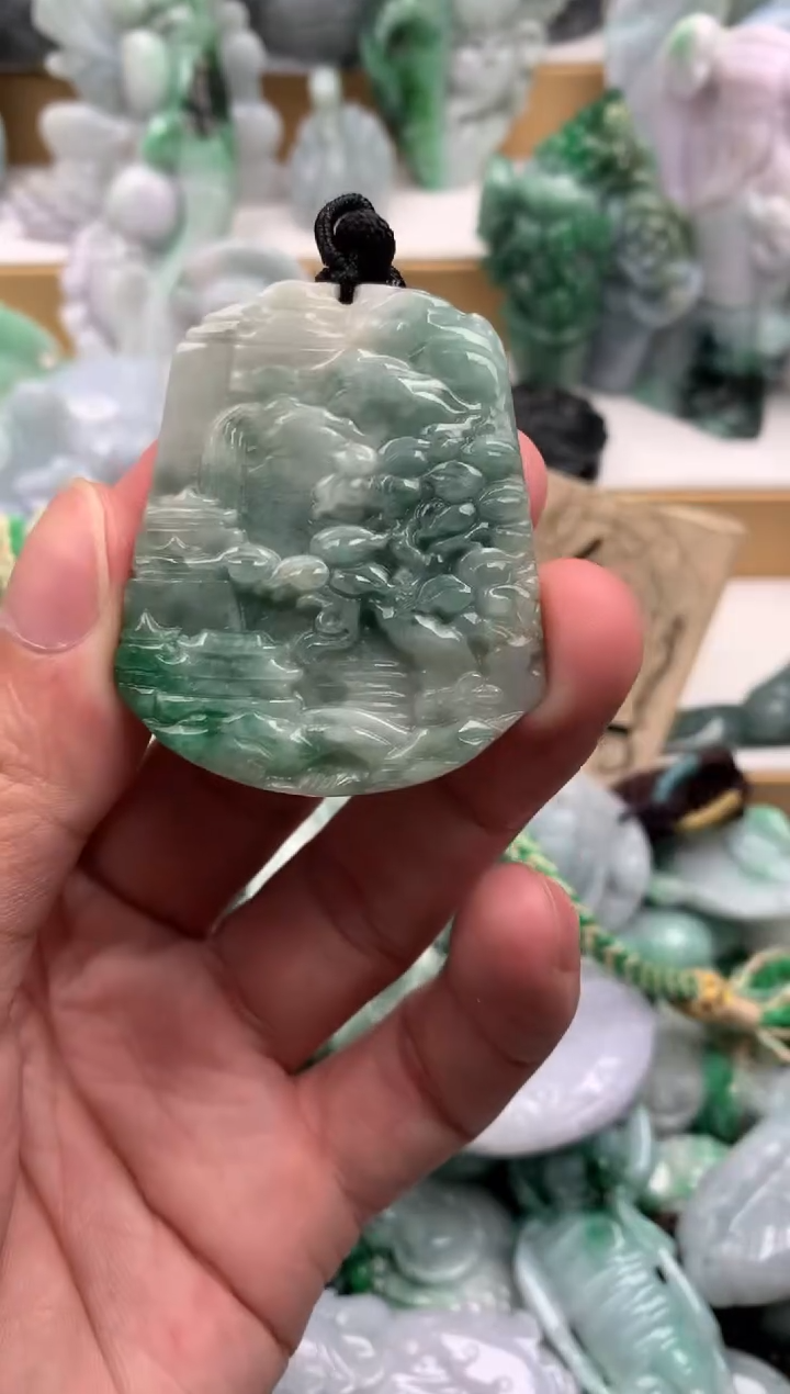 吊坠(不含链)未镶嵌翡翠1