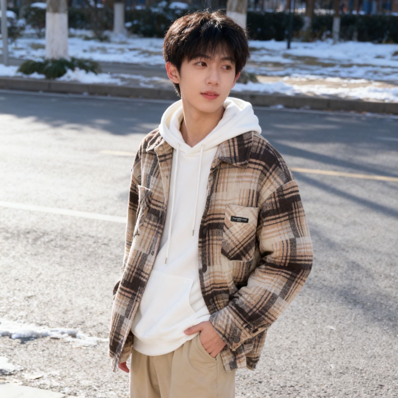 9625089高端专享老林家儿童冬款外套咖色（靠谱）