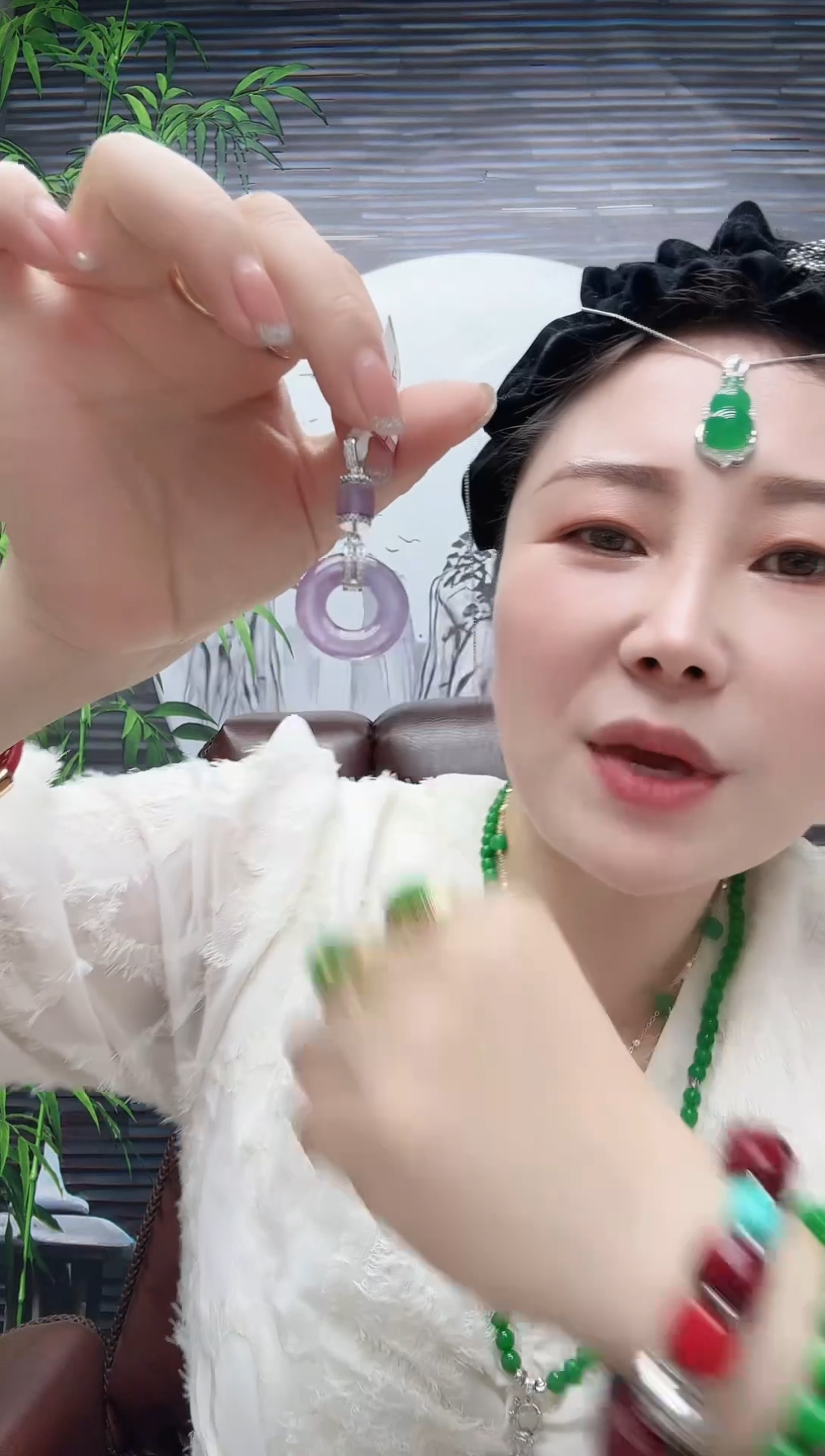 M9编号冰紫平安扣