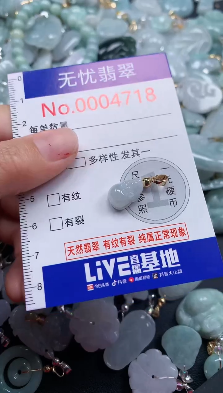 颈饰未镶嵌翡翠4718