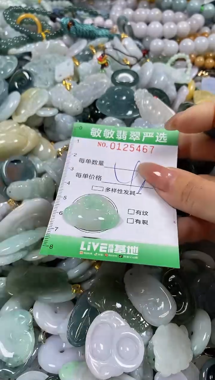 【闪购商品】翡翠颈饰未镶嵌闪购0125467