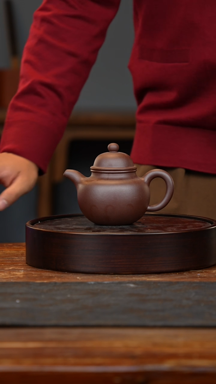 【闪购商品】紫砂茶壶掇球壶280cc