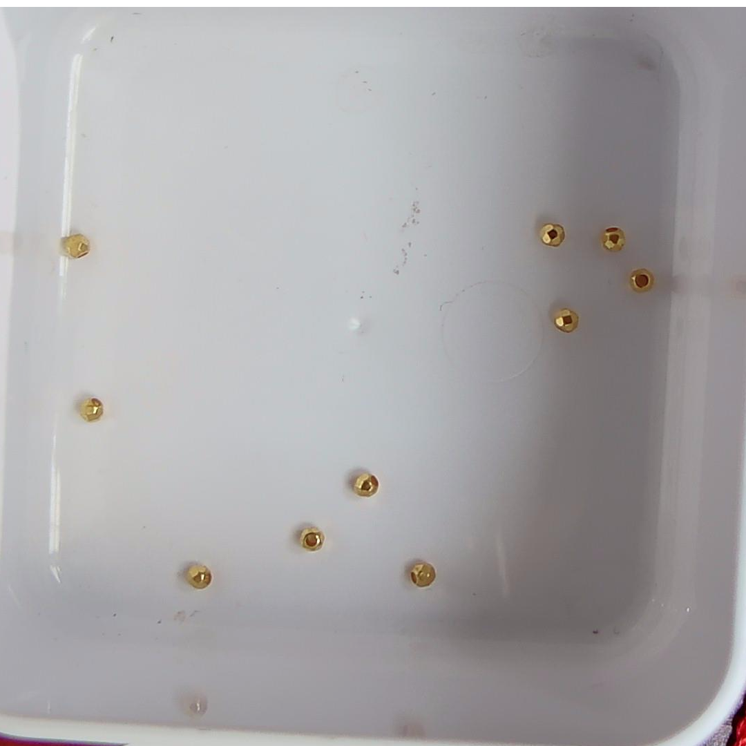 黄金足金小金 豆 1