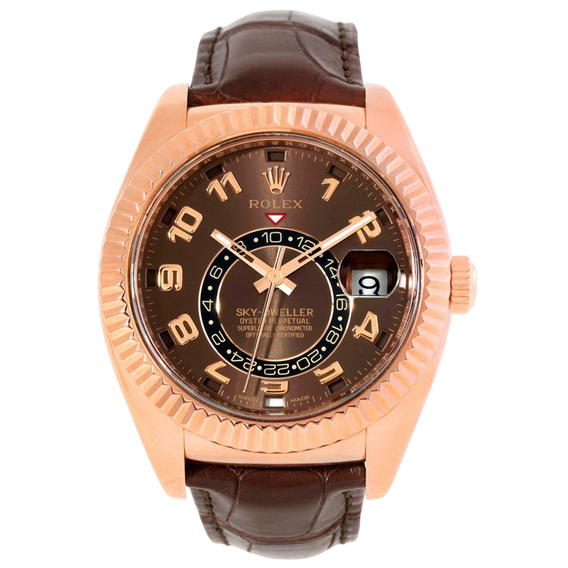 99新 Rolex/劳力士 全套/纵航者/42mm/326135/巧克力色盘