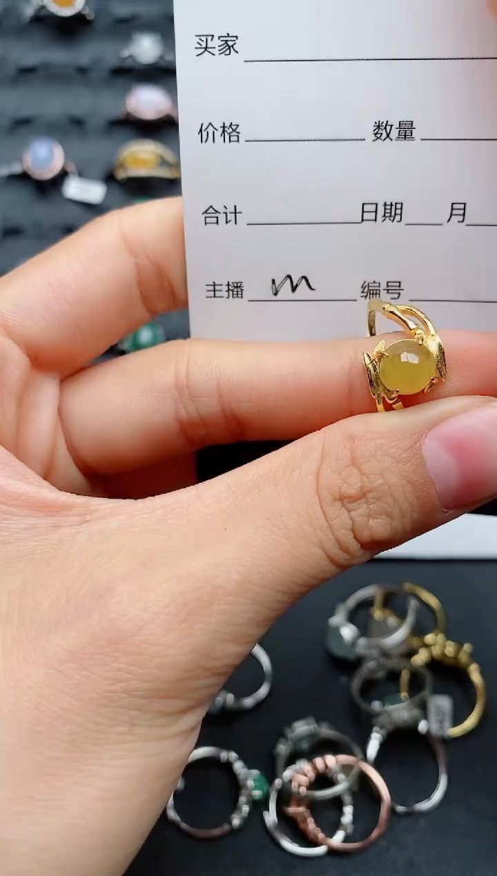 【闪购商品】翡翠戒指银S925镶嵌............