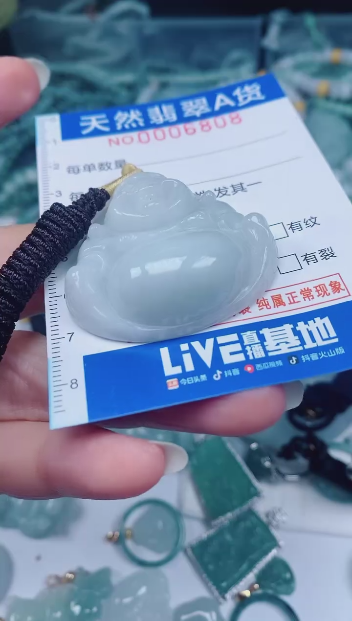 颈饰未镶嵌翡翠00006808