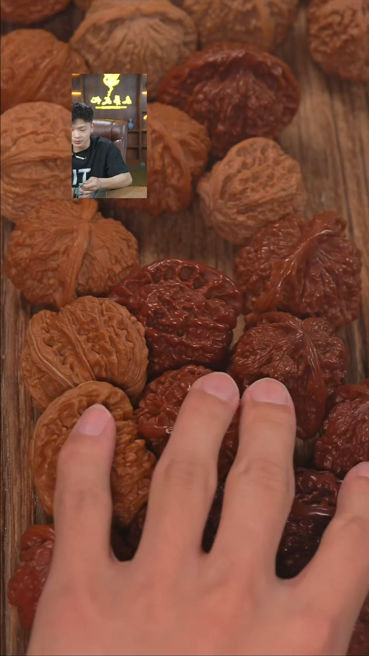 文玩核桃把件789宫灯