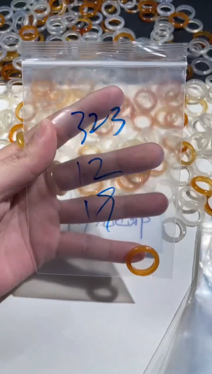 【闪购商品】玛瑙/玉髓戒指未镶嵌323