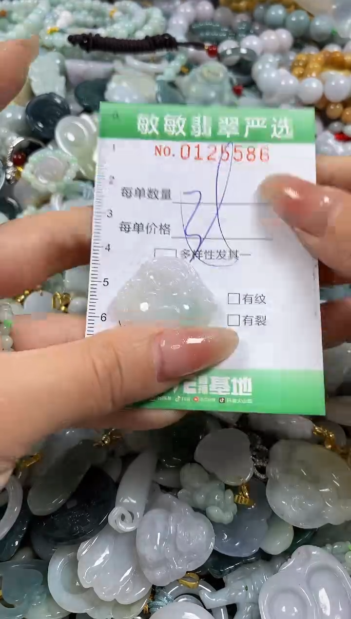 【闪购商品】翡翠颈饰未镶嵌闪购0125586