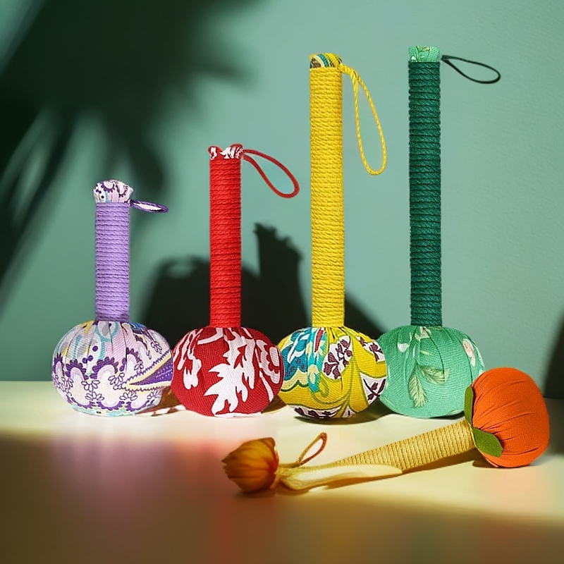 艾草锤经络敲打diy按摩锤敲打手工艾草捶艾灸锤艾叶锤保健养生锤