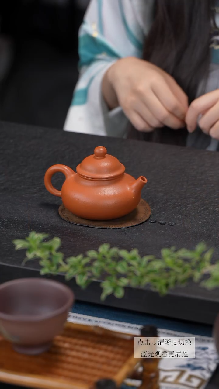 茶壶紫砂降坡泥容天壶精工半手