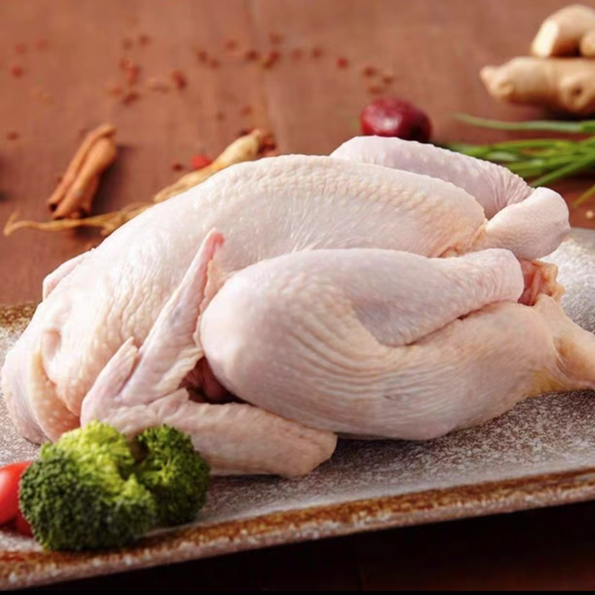 蛋鸡 烧毛（ 不开膛 不剁块）